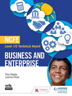 cover image of NCFE Level 1/2 Technical Award in Business and Enterprise